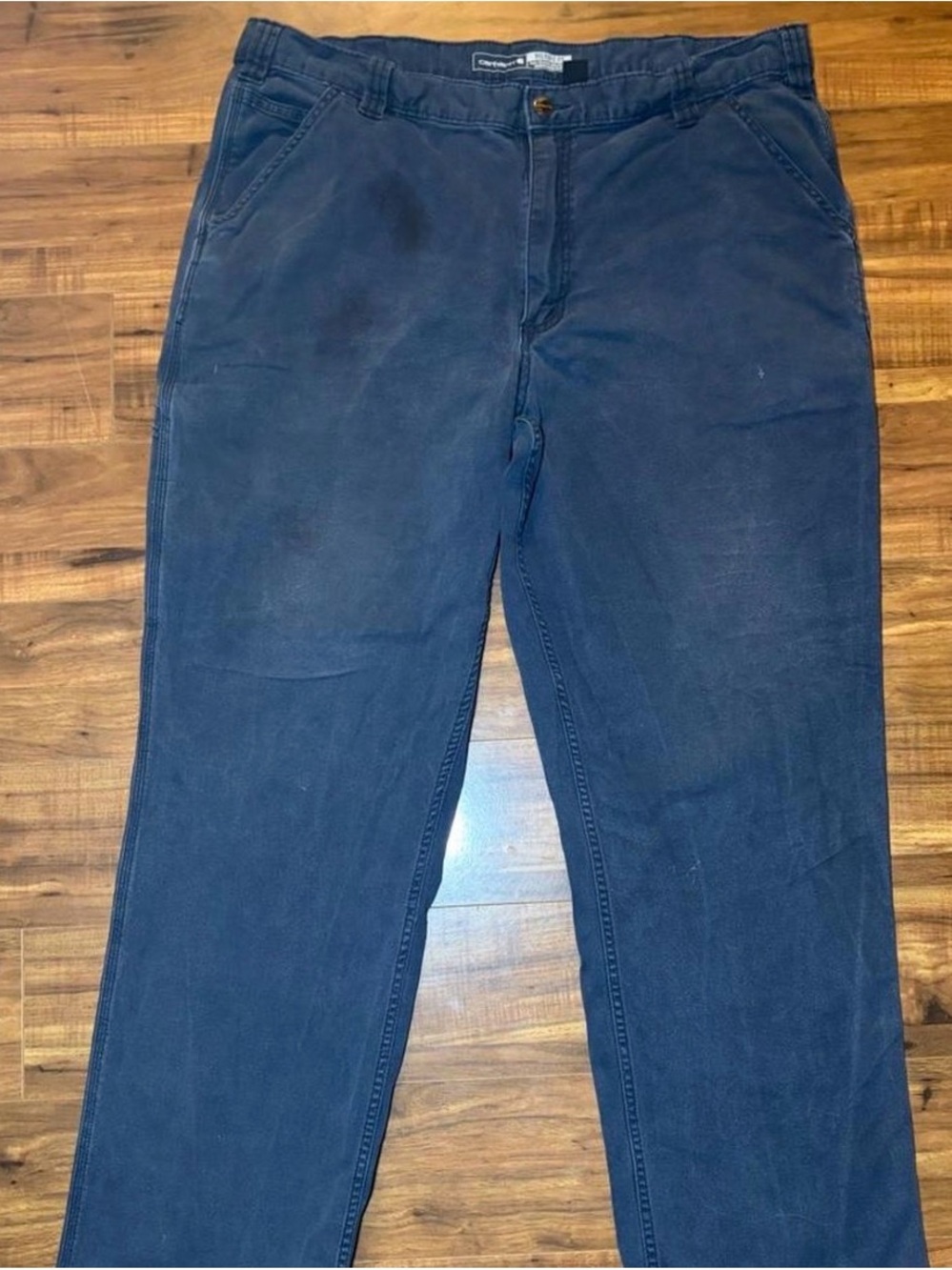 Carhartt Men's Navy Blue Carpenter Pants